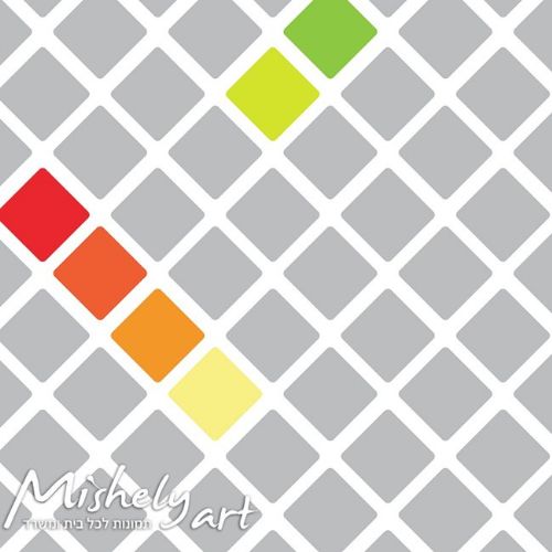 ab1021 תמונה מעוצבת גאומטרי